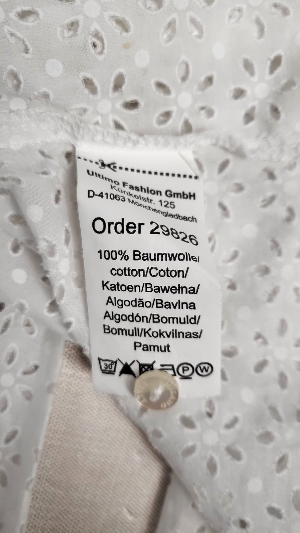 Ultimo White Cut Out Shirt (12)