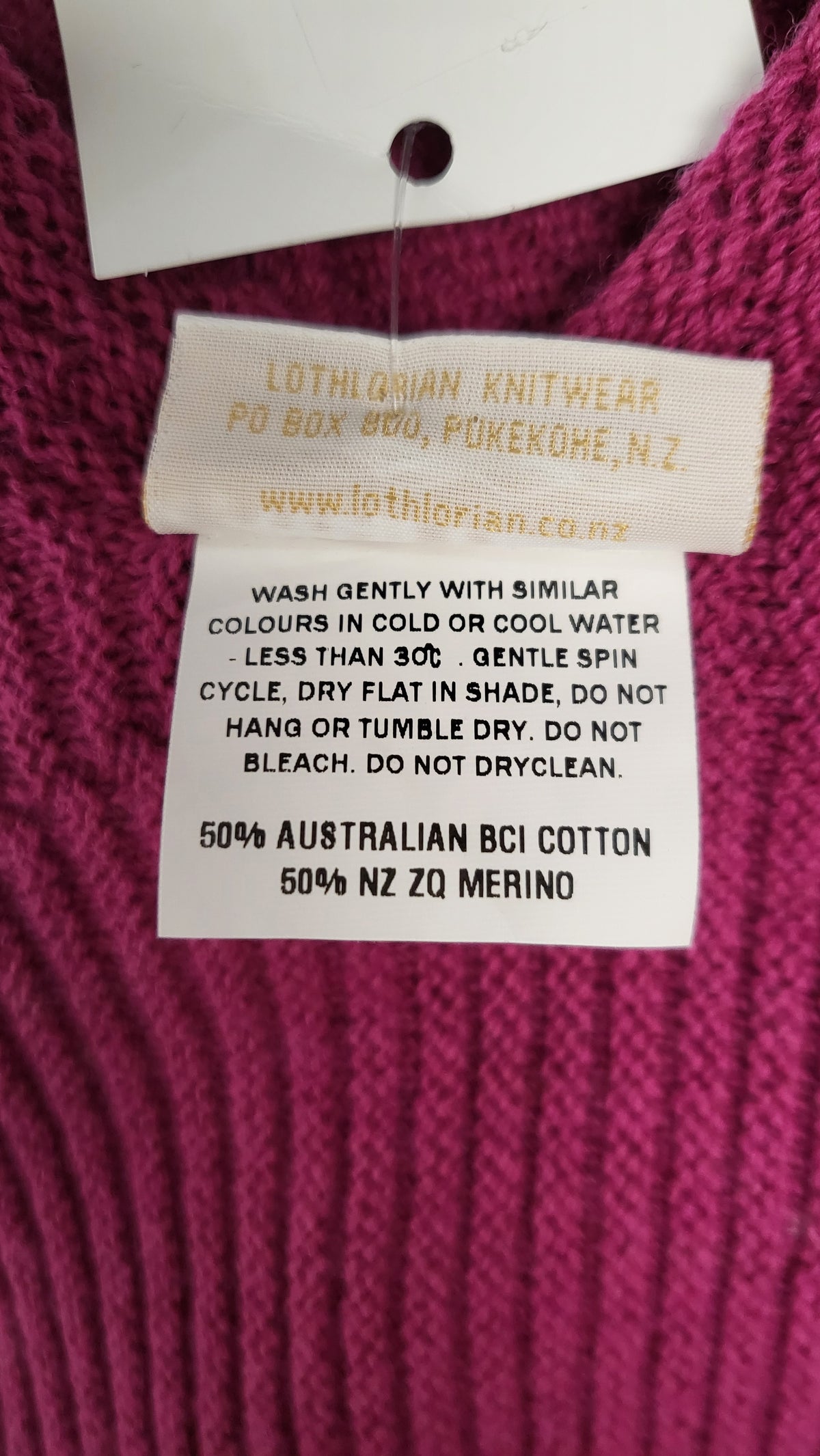Lothlorian Fuschia Draped Knit (10-12)