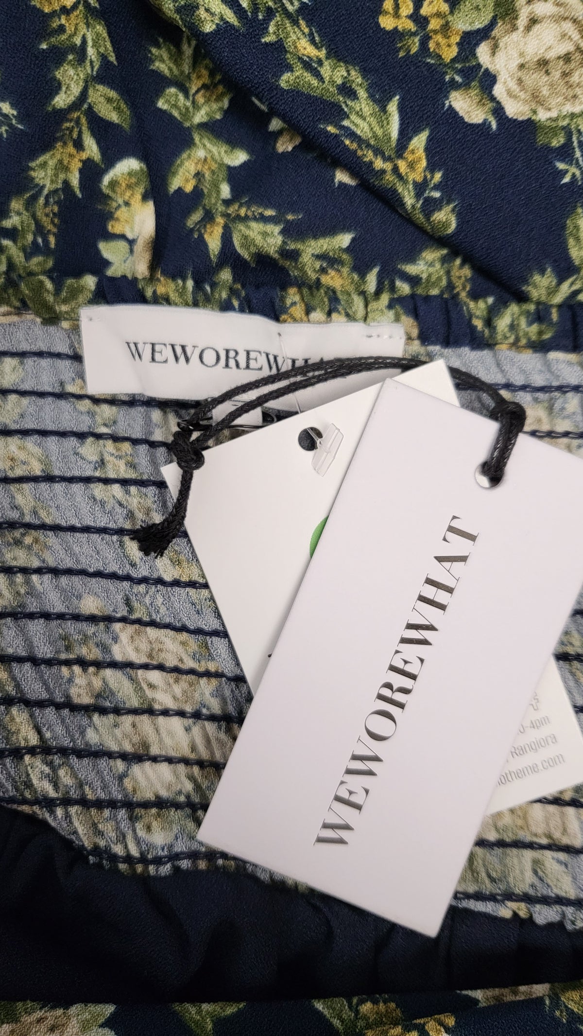Weworewhat Floral Layer Dress BNWT (10)