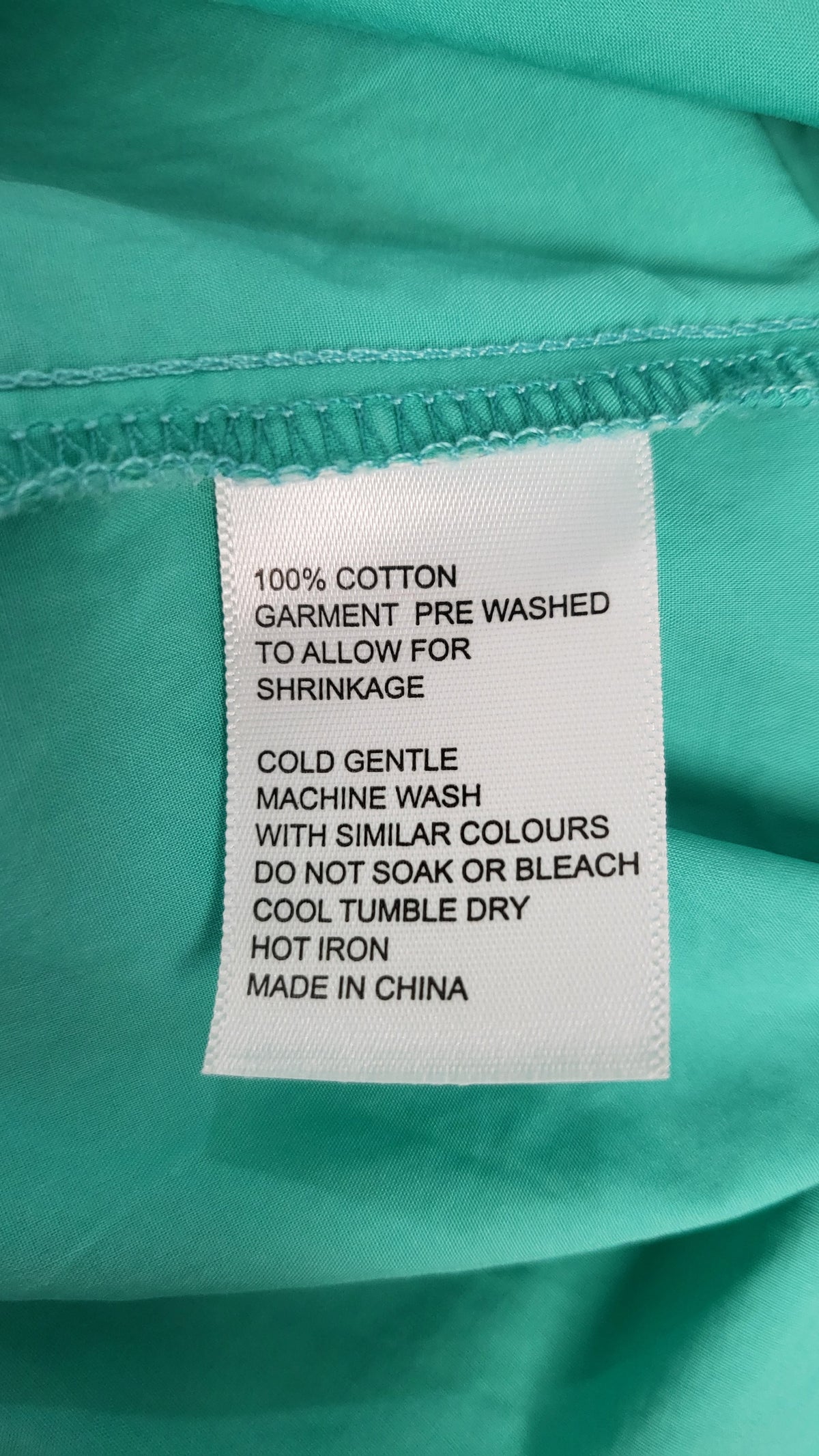 Briarwood Mint Green Cotton Dress (10-12)