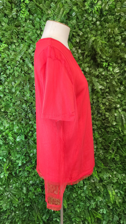 Curate Red Made You Look Top (10-12)