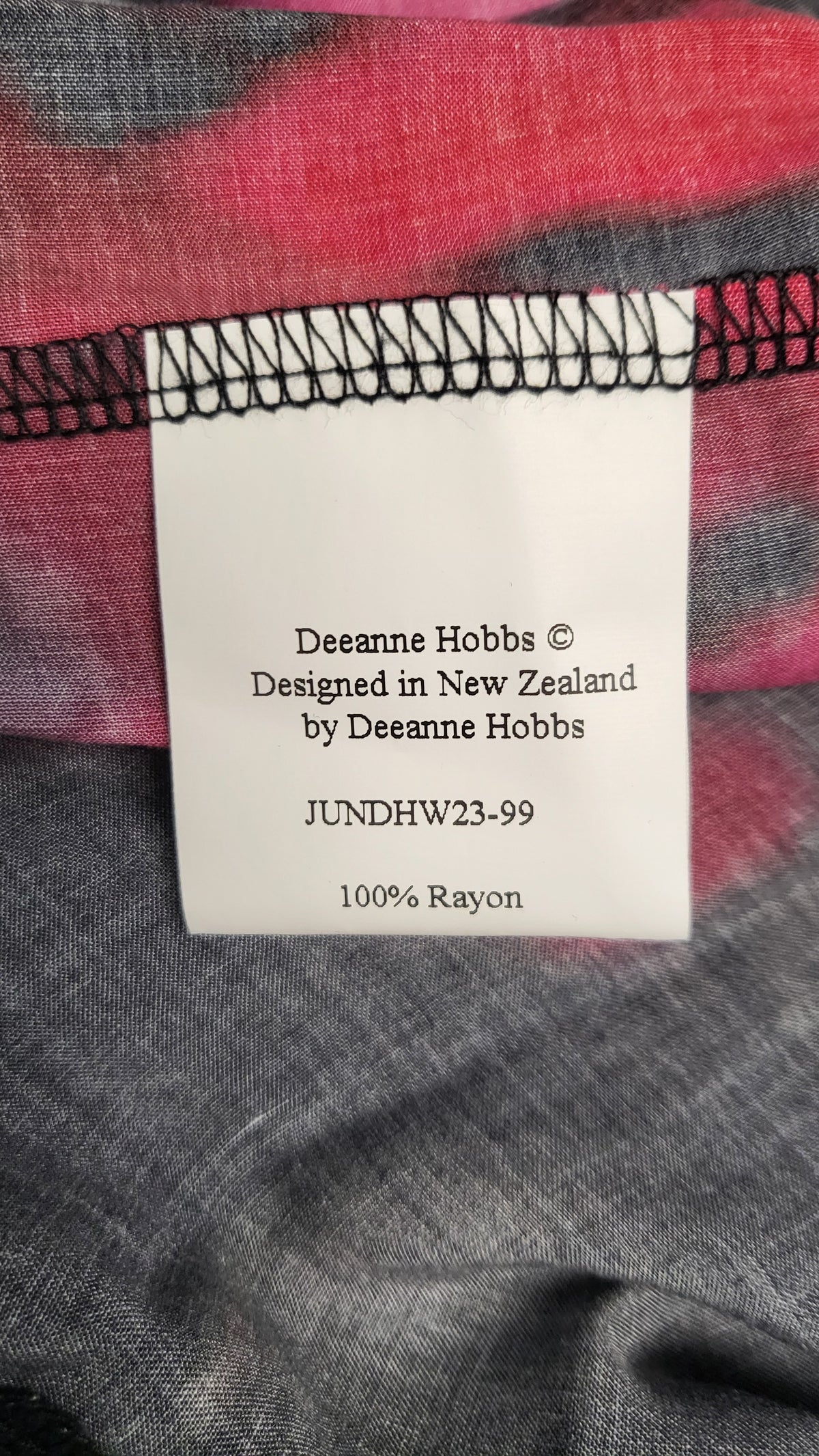 Deanne Hobbs Black/Print Print Dress (14)