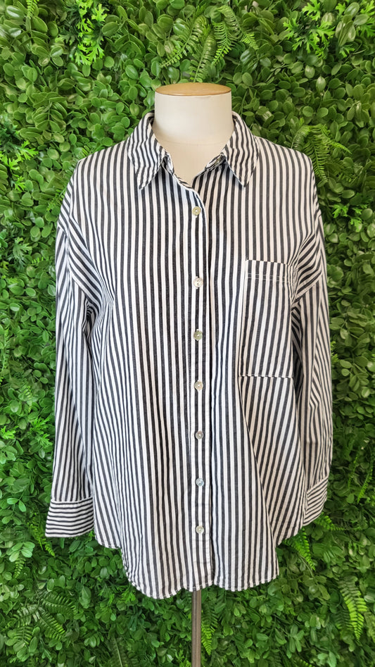 Stories Be Told Stripe Shirt (10)