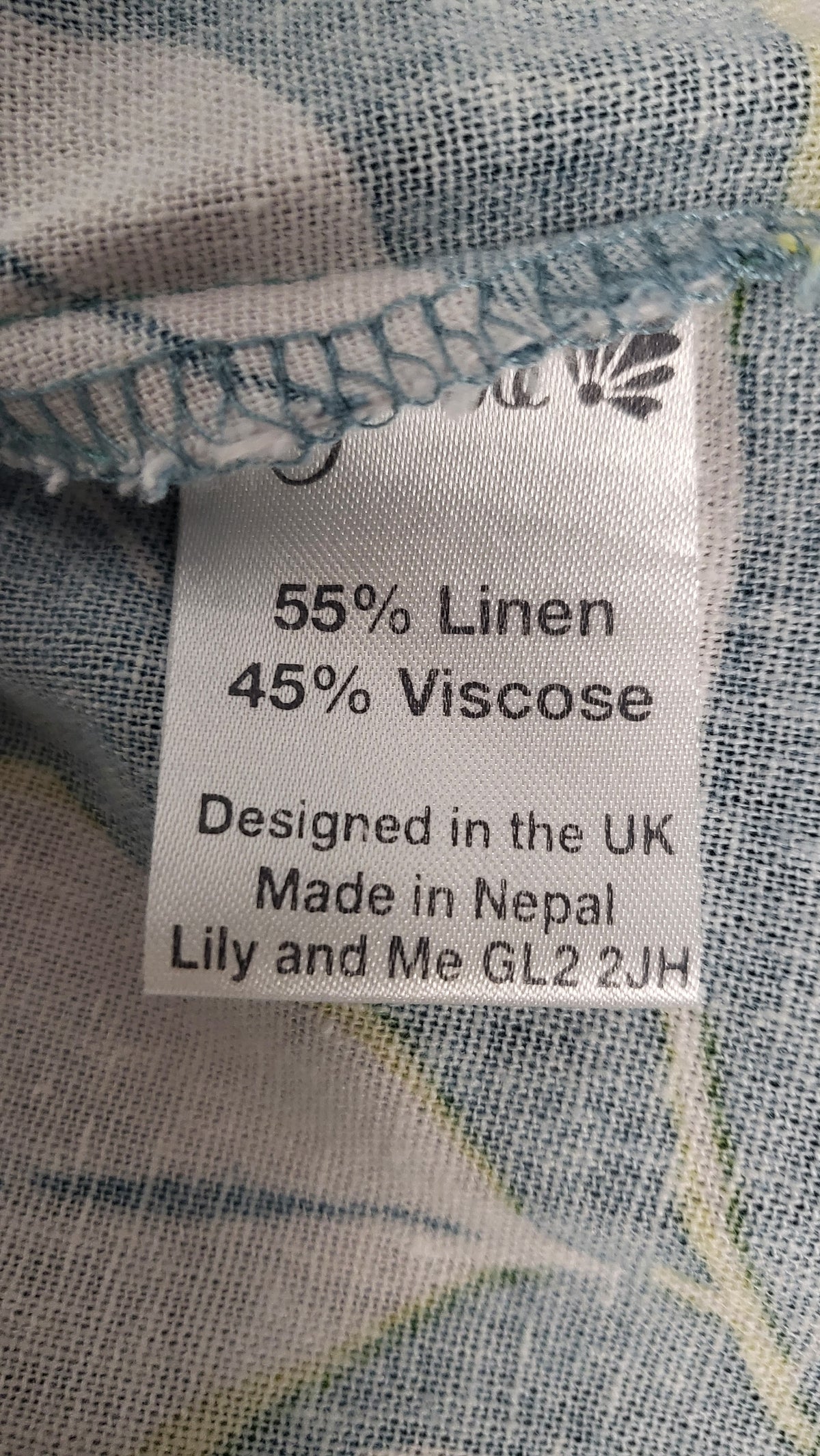 Lily & Me Floral Linen Blend Dress (10)