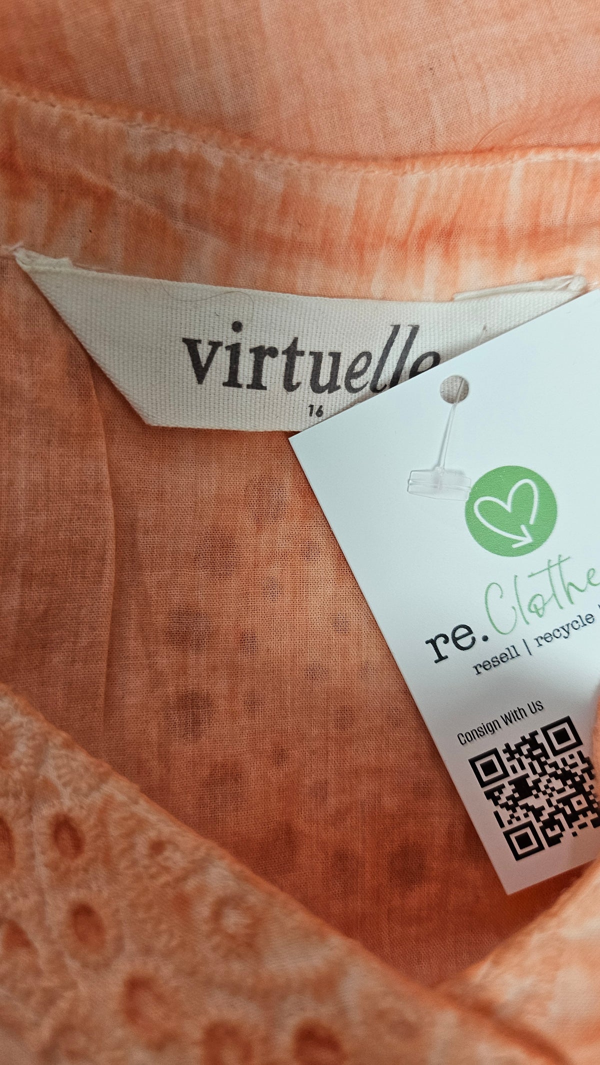 Virtuelle Coral Broderie Top (16)