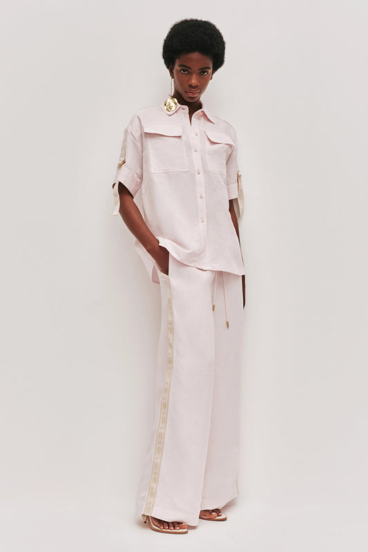 Aje Pink Logo Pant (8)