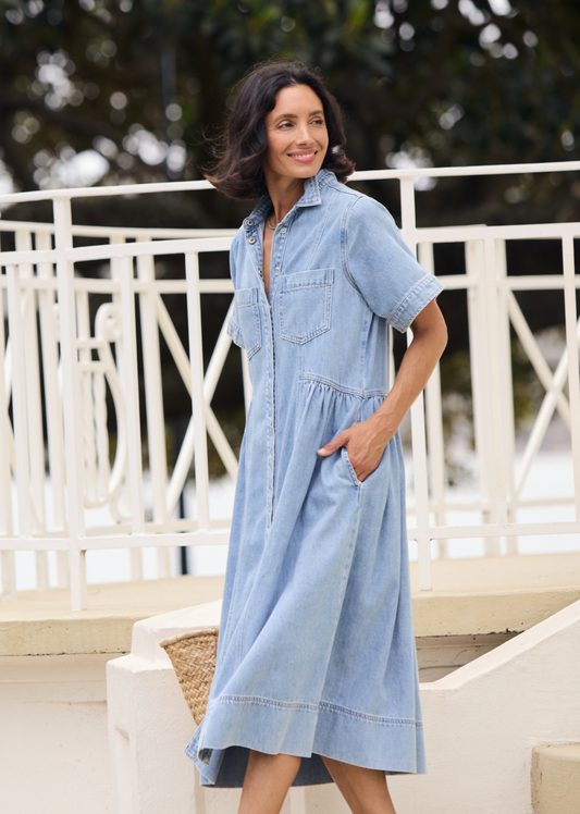 Maye Light Blue Montana Dress (10)