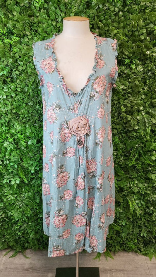 Jellicoe Teal Garden Party Dress (12)