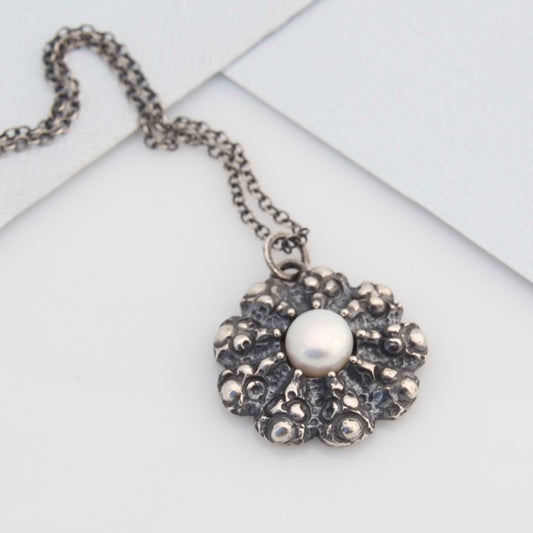 Sand Dollar Sterling Silver Louise Douglas 47cm Chain