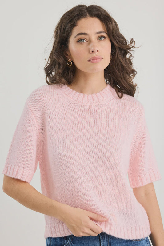 Stories Be Told Pink Wool Blend Knit (6-8)