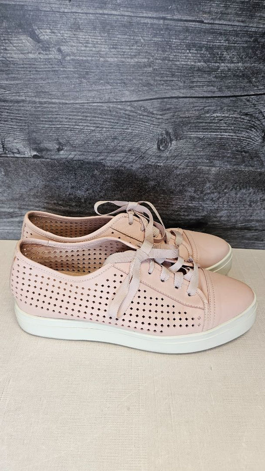 Minx Blush Lace Up Flat (40)