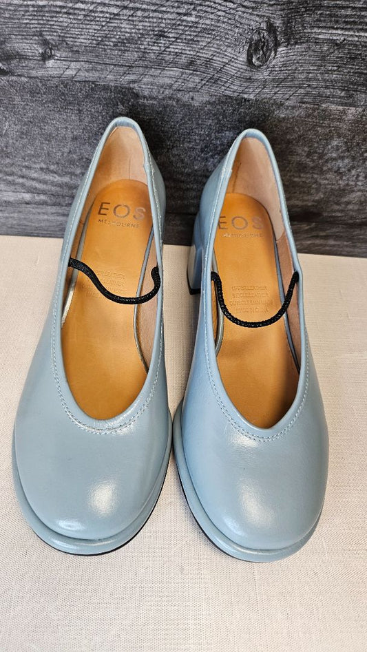 EOS Duck Egg Blue Darcella Heel (37)