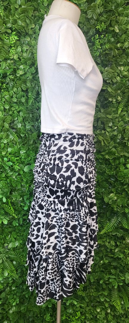 Paula Ryan Animal Ruched RaRa Skirt (8)