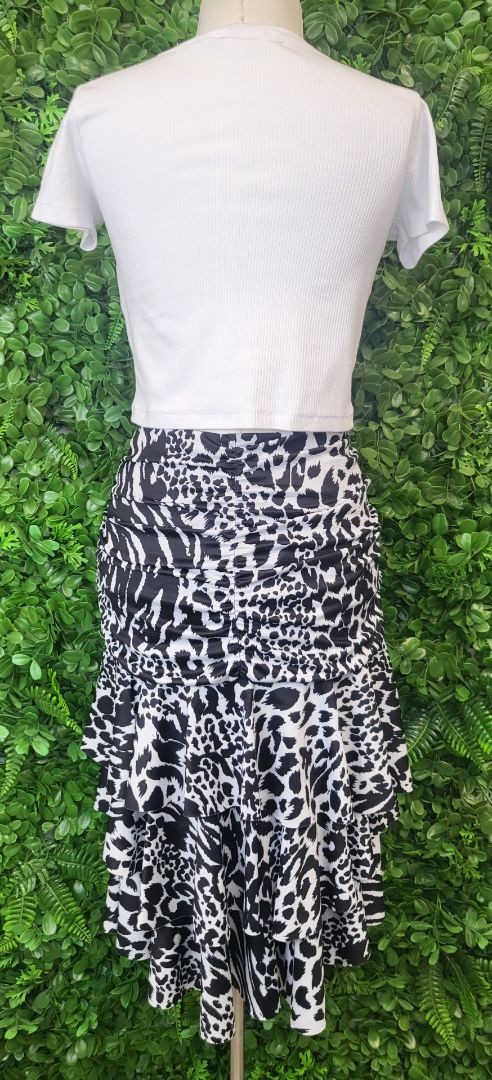 Paula Ryan Animal Ruched RaRa Skirt (8)