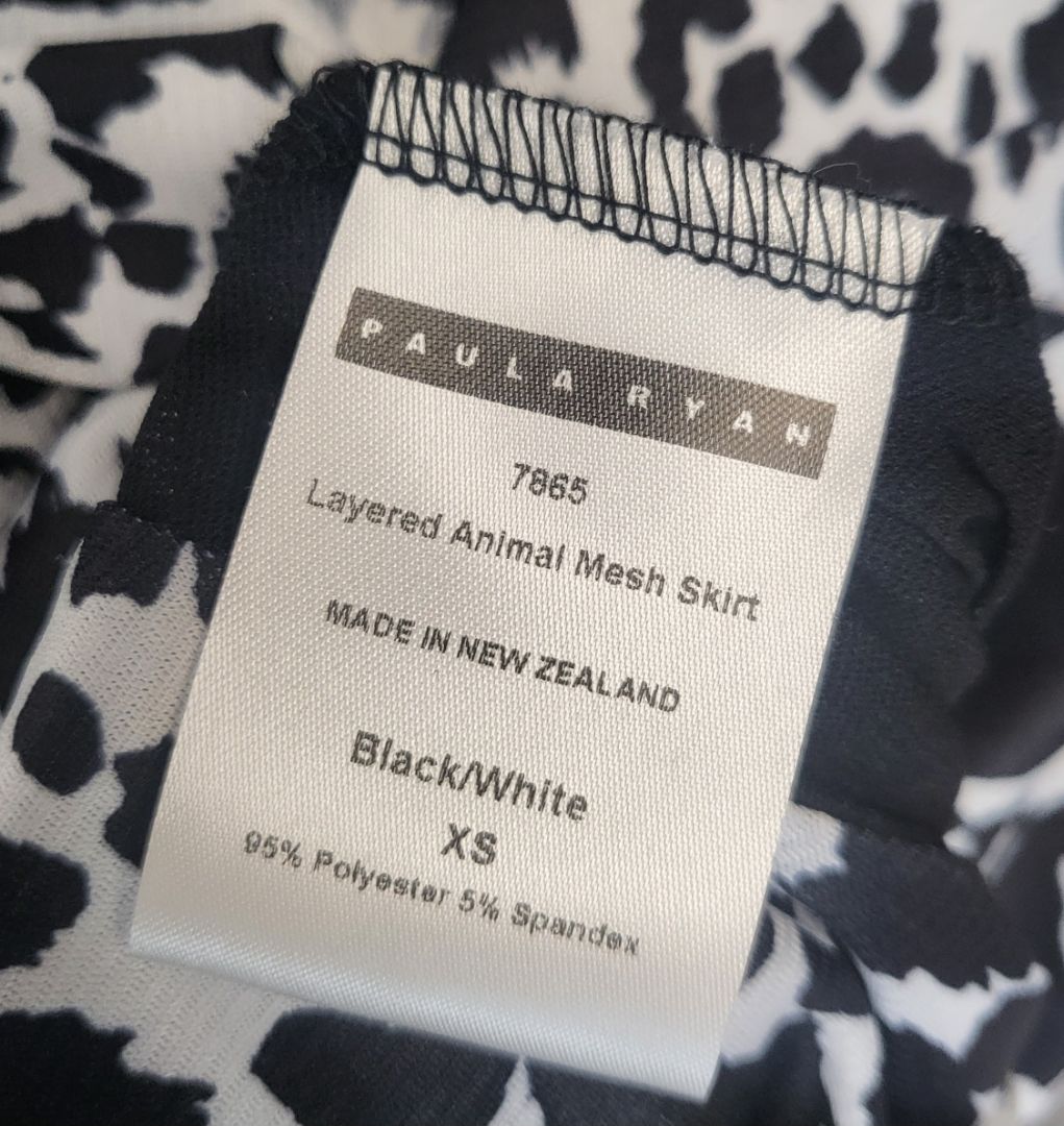 Paula Ryan Animal Ruched RaRa Skirt (8)