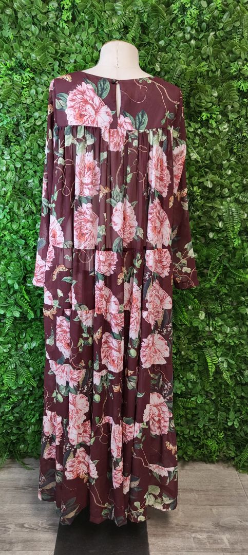Curate Floral Maxi Dress (8-10)
