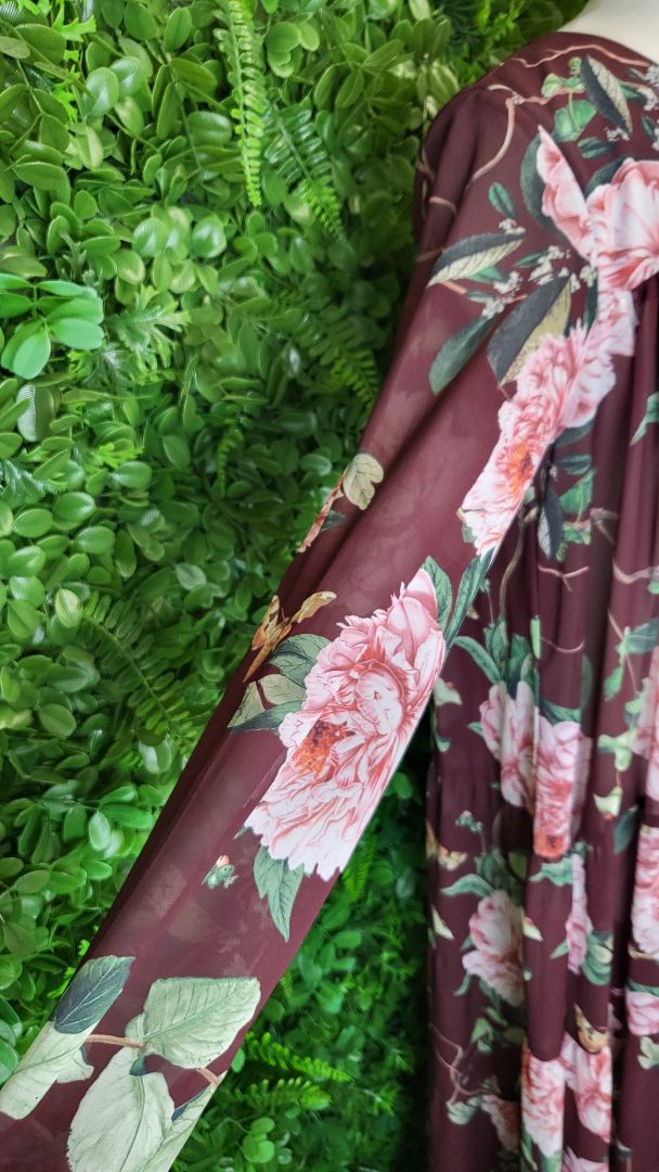 Curate Floral Maxi Dress (8-10)