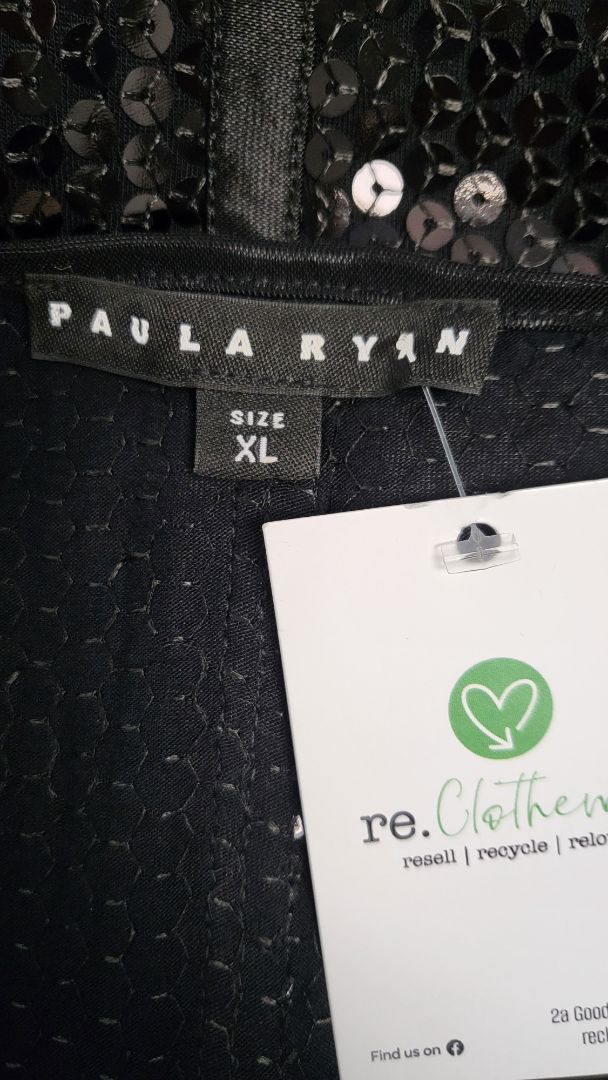 Paula Ryan Black Sequin Tunic Dress (16)
