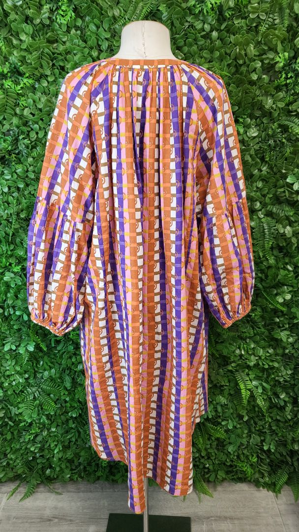 Fragonard Print Kaftan Dress (14)