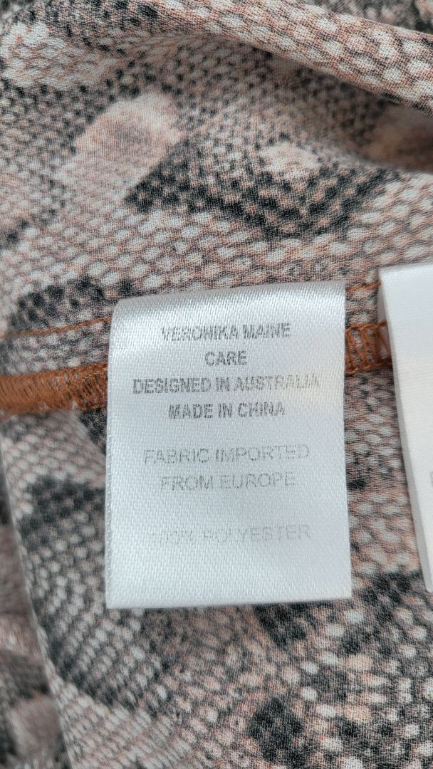 Veronika Maine Snake Shirt Dress (8)