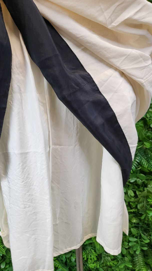 Country Road Cream/Black Silk/Cotton Sun Dress (14)