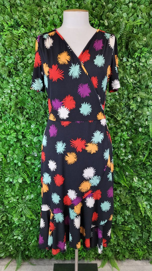 Leona Edmiston Fireworks LilyAnne Wrap Dress BNWT (14)