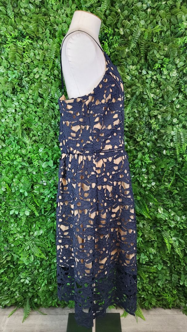 City Chic Navy Lace Dress BNWT (20)