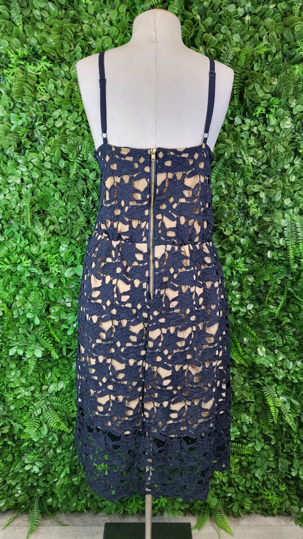 City Chic Navy Lace Dress BNWT (20)