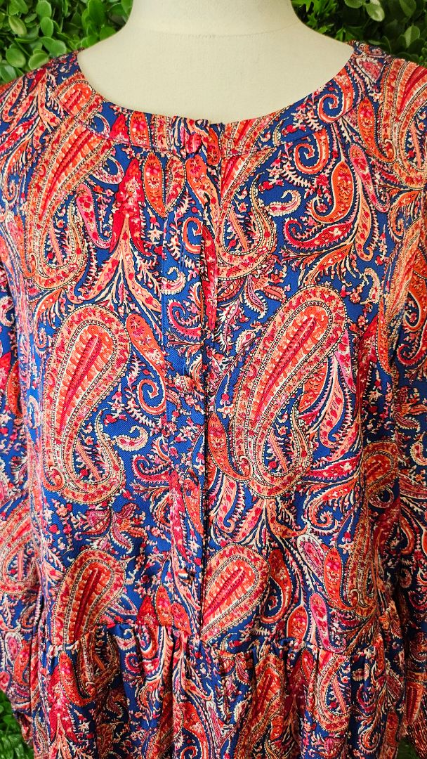 Augustine Print Leonie Dress BNWT (12)