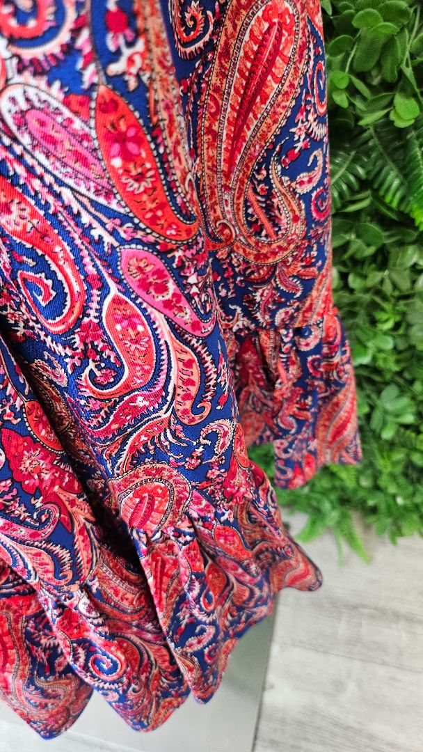 Augustine Print Leonie Dress BNWT (12)