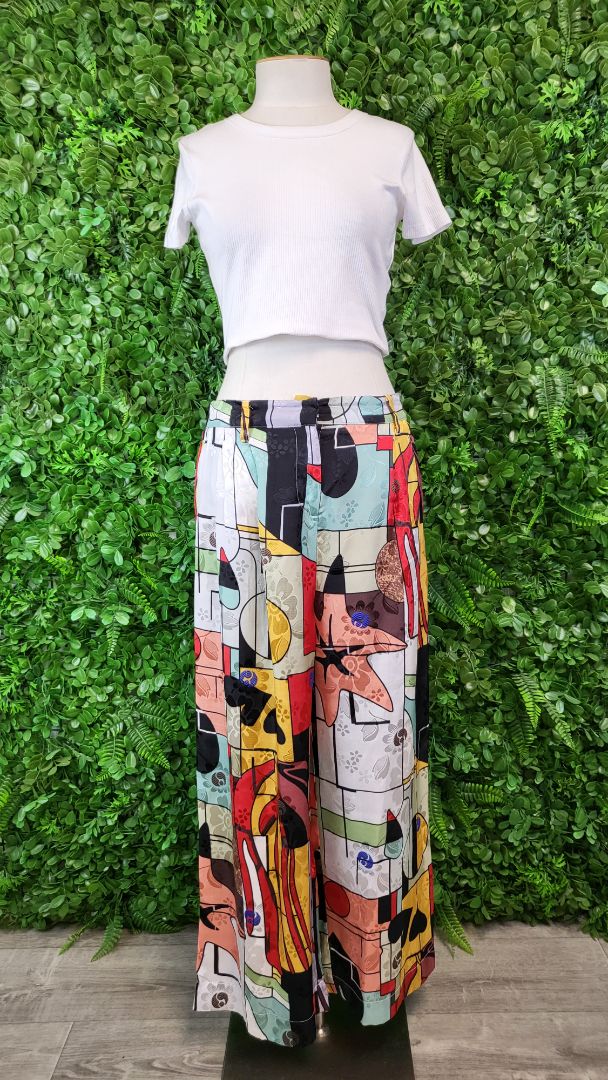 Cooper Print Turn It Up Pant (8-10)