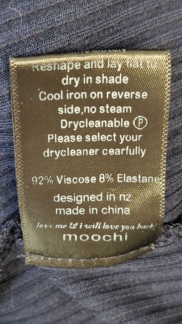 Moochi Navy Ribbed Top (10)