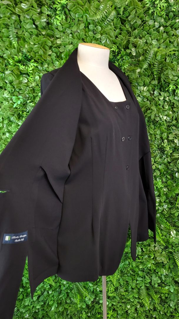 Jane Daniels Black Vest/Blazer (10)
