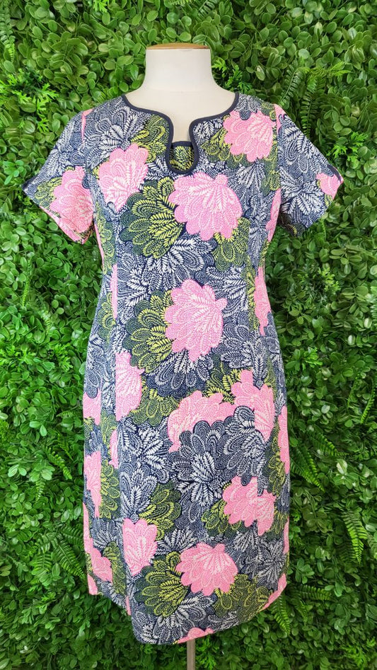 Siren Floral Shift Dress (12)