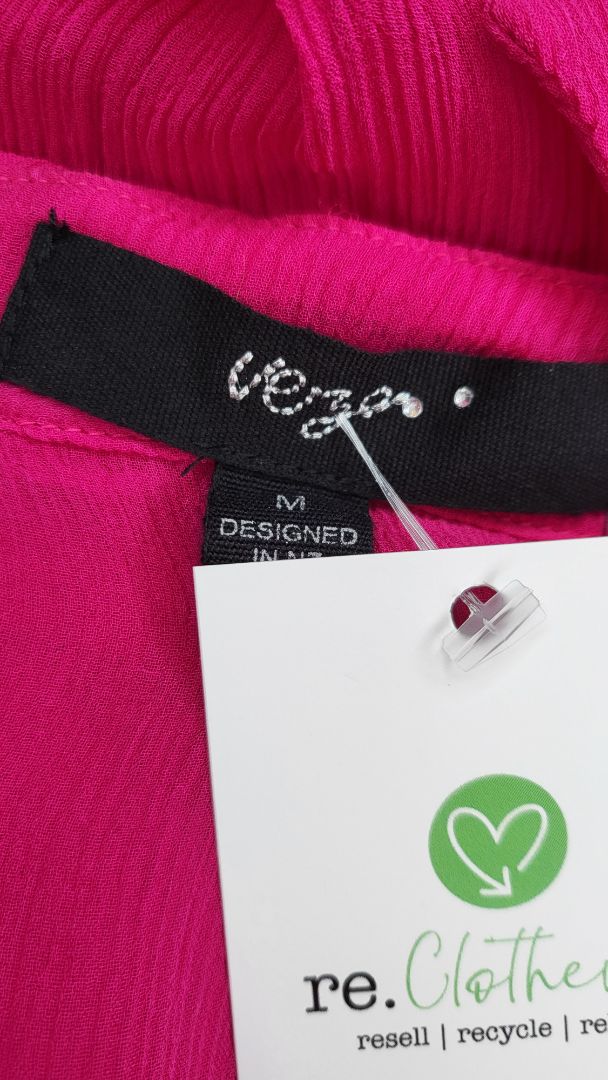 Verge Fushia Pink Silk Shirt (10)