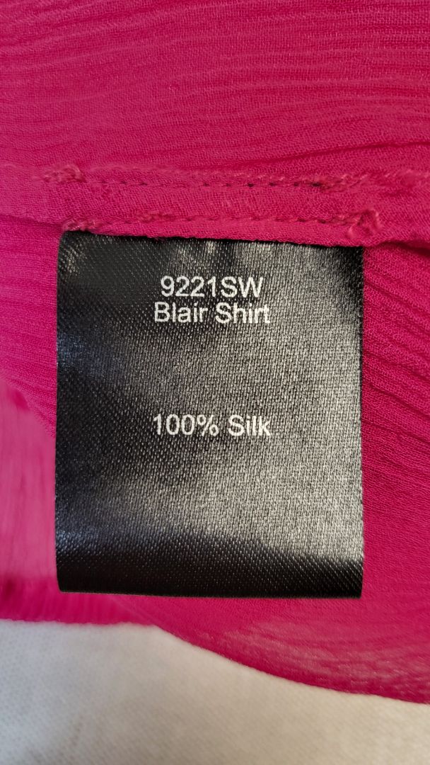 Verge Fushia Pink Silk Shirt (10)