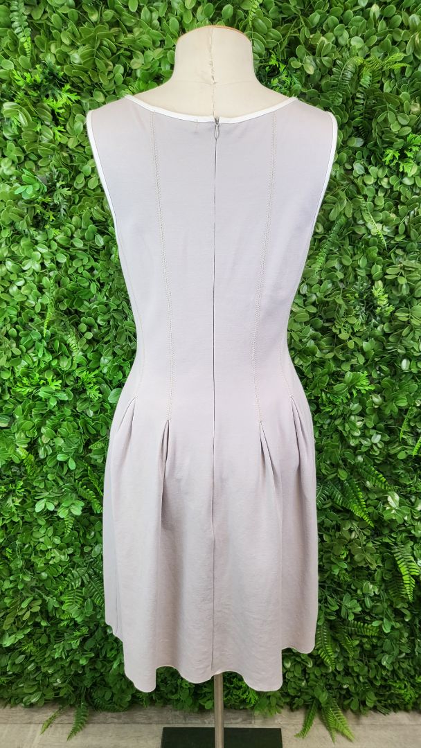 Sabatini Grey Pleat Dress (10)