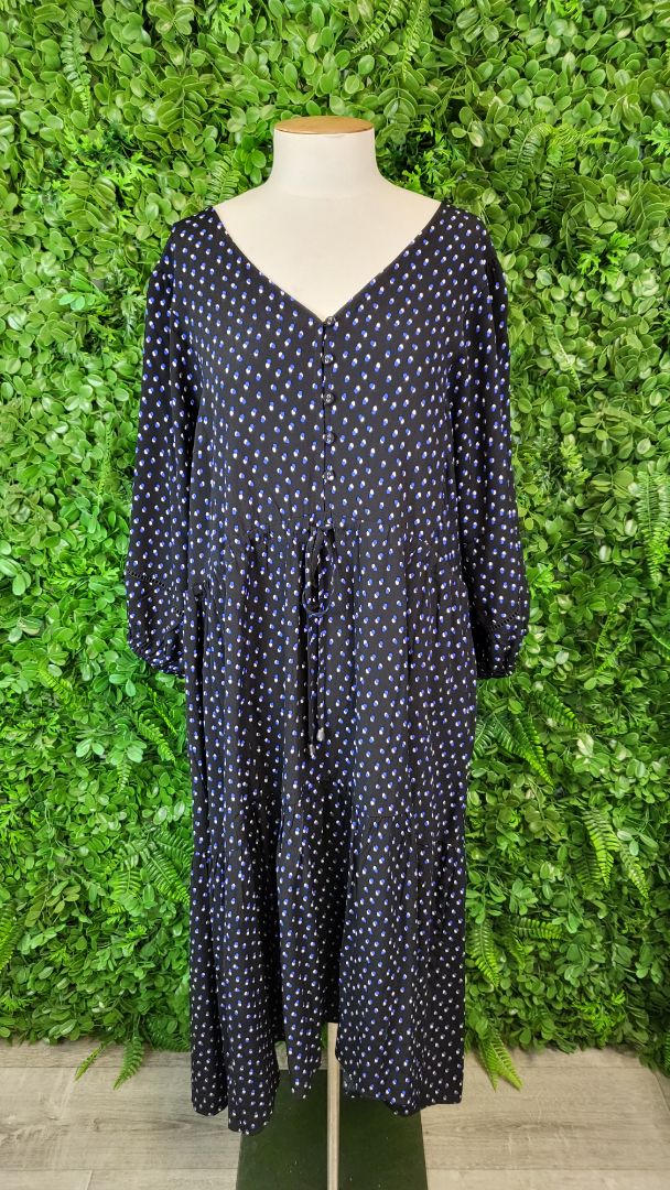 Proud Poppy Multi Spot Dress (20-22)