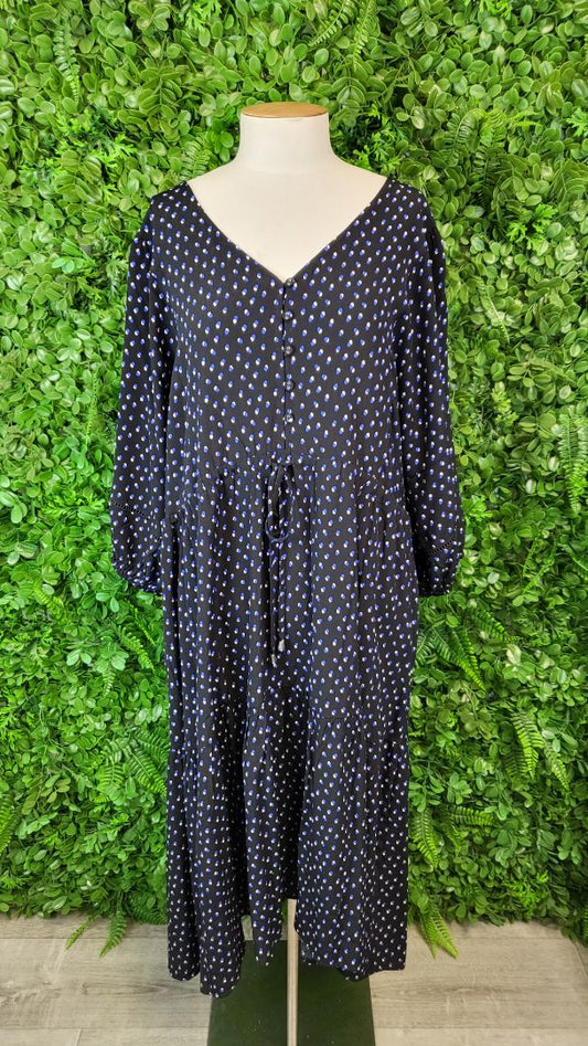 Proud Poppy Multi Spot Dress (20-22)