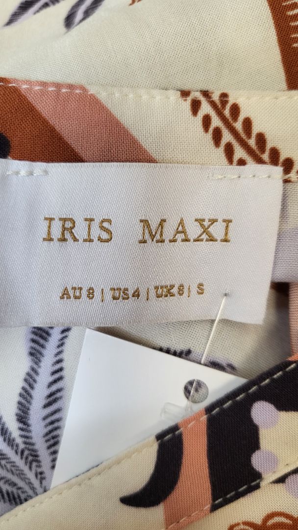 Iris Maxi Print Catch The Sun Dress (8)