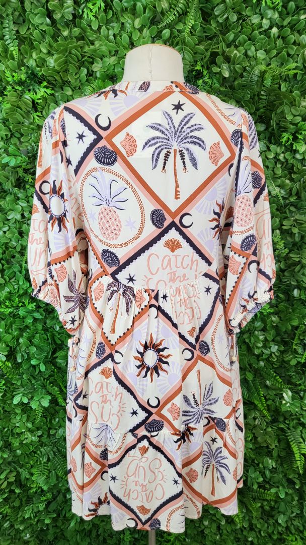 Iris Maxi Print Catch The Sun Dress (8)