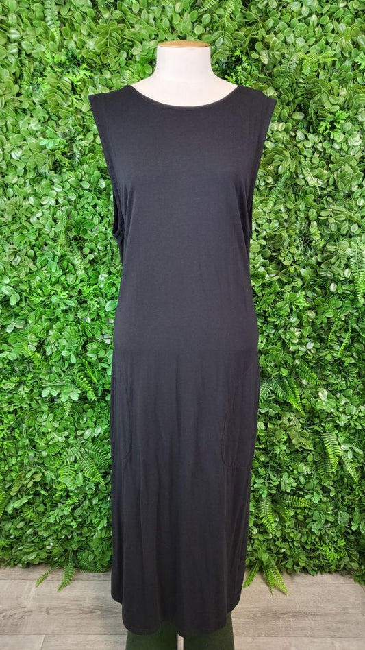 Nyx & Min Black Sleeveless Dress (14-16)