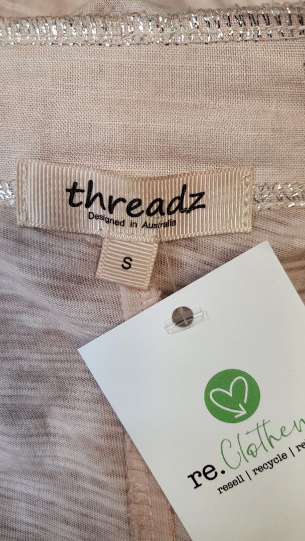 Threadz Peach Linen Jacket (8-10)
