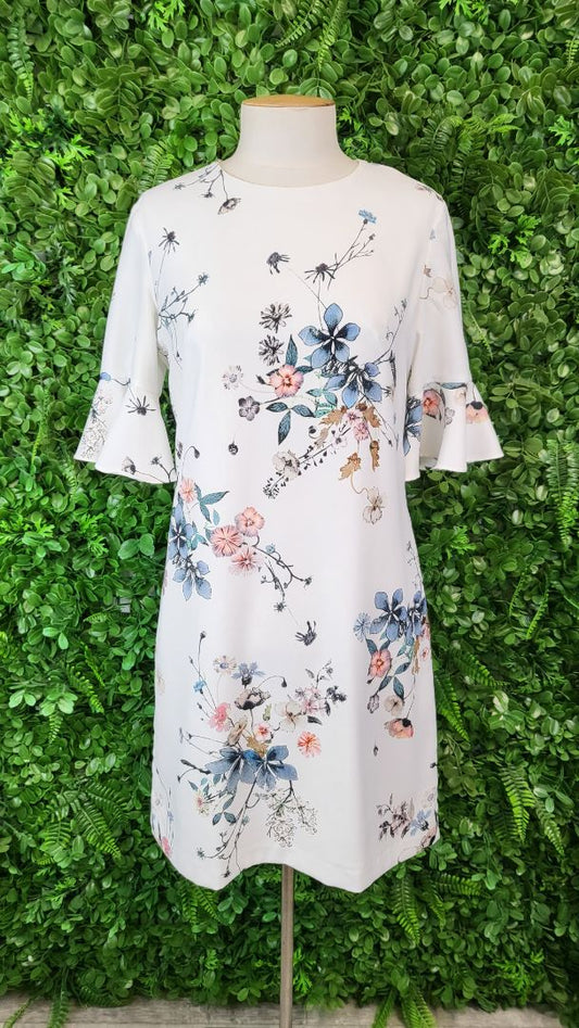 Cue White Shift Dress (8)