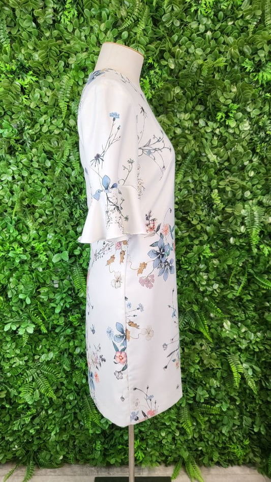 Cue White Shift Dress (8)