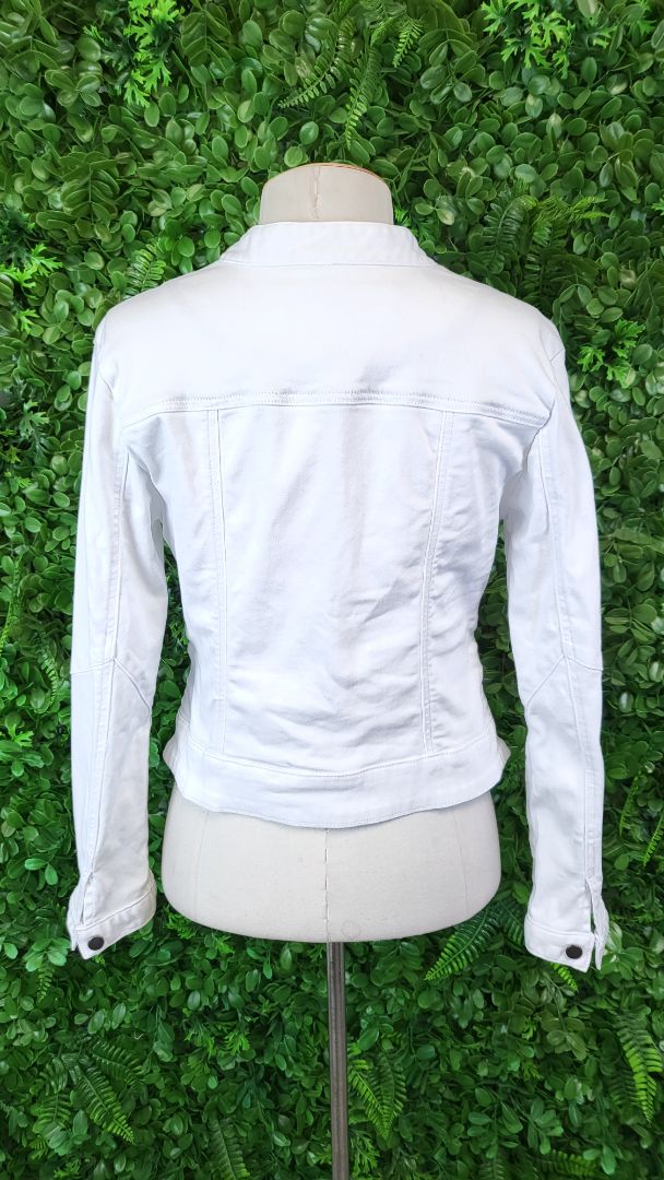 Memo White Denim Jacket (8)