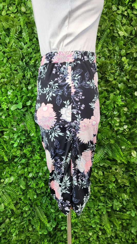 Charlo Floral Ruched Meow Skirt (8)