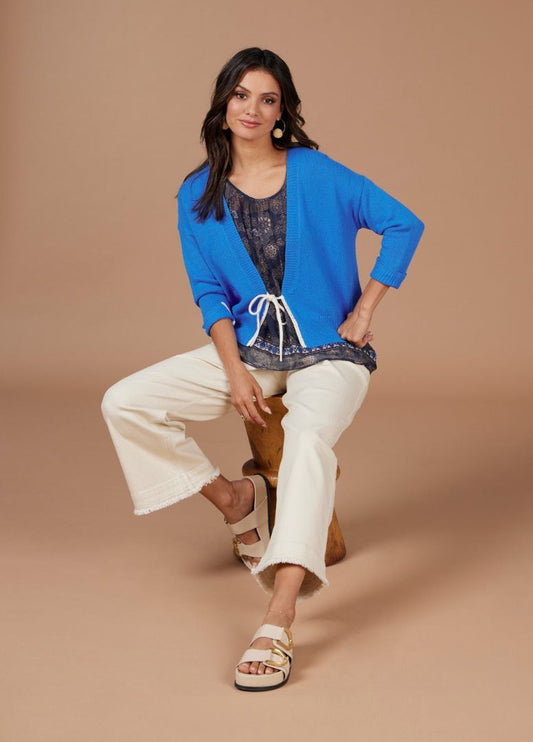 Loobies Story Blue Cardi Knit (10)