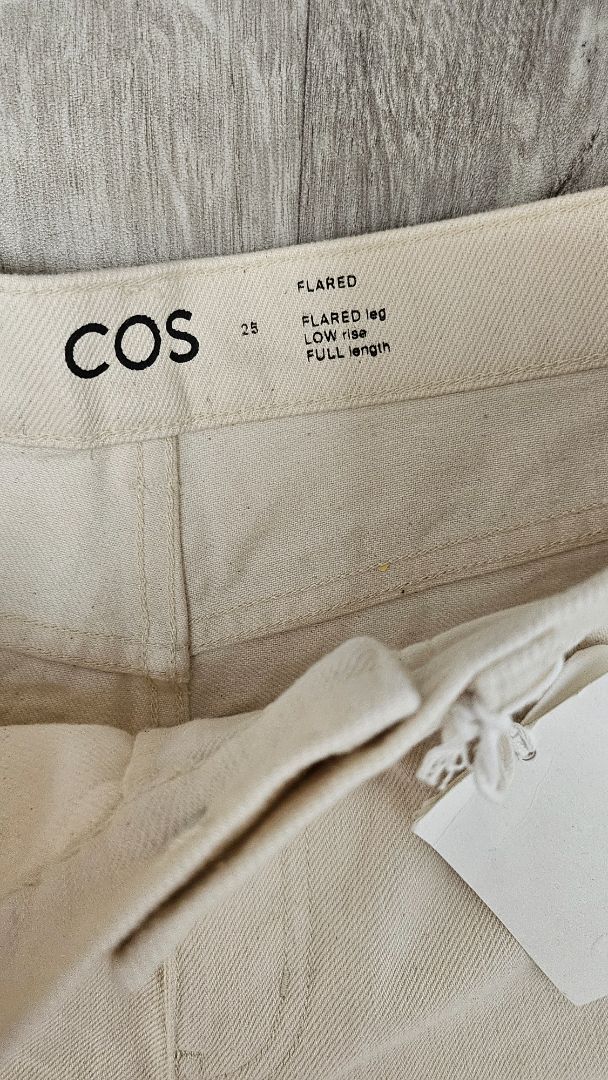 Cos Cream Wide Leg Jean BNWT (8)