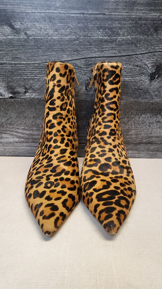 Witchery Animal Print Kitten Heel Boot (38)